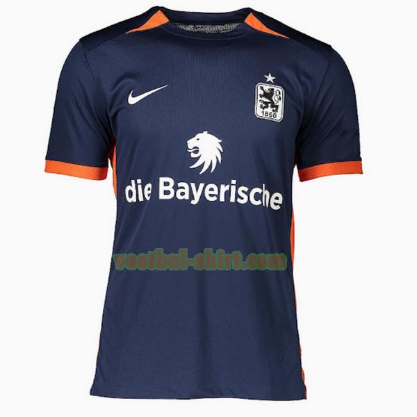 1860 munich 3e shirt 2024 2025 thailand zwart mannen