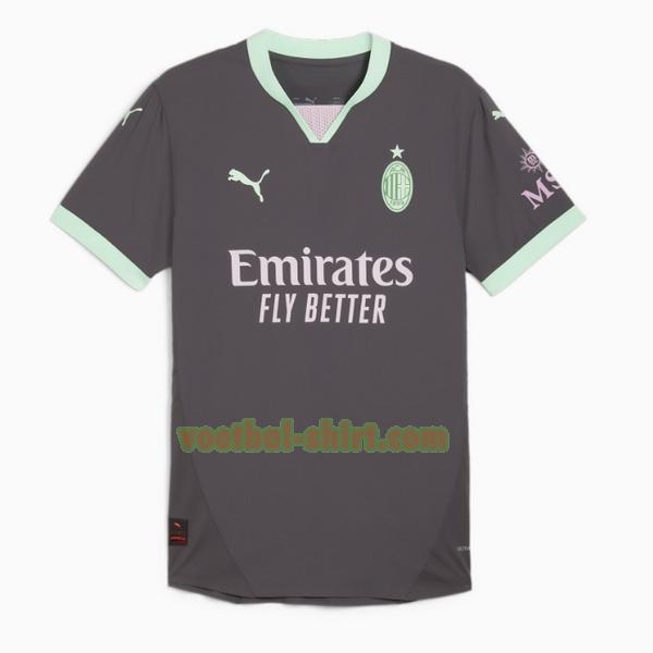 ac milan 3e shirt 2024 2025 zwart mannen