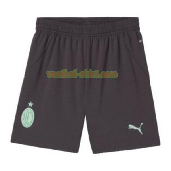 ac milan 3e shorts 2024 2025 zwart mannen