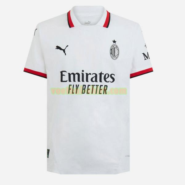 ac milan uit shirt 2024 2025 thailand wit mannen