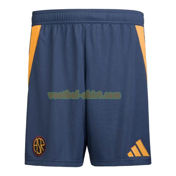 as roma 3e shorts 2024 2025 blauw mannen