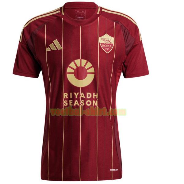 as roma uit shirt 2024 2025 thailand rood mannen