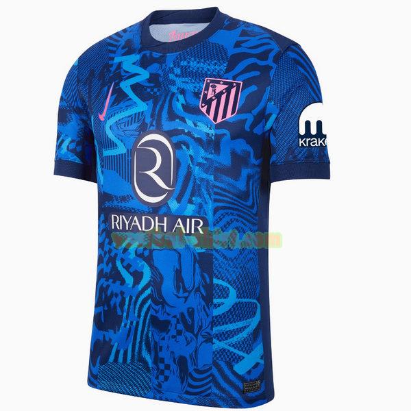 athletic bilbao 3e shirt 2024 2025 thailand blauw mannen