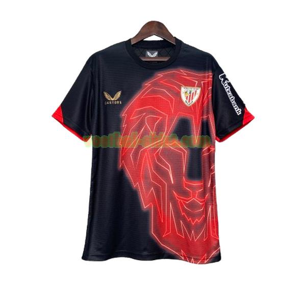 athletic bilbao special edition shirt 2024 2025 zwart rood mannen