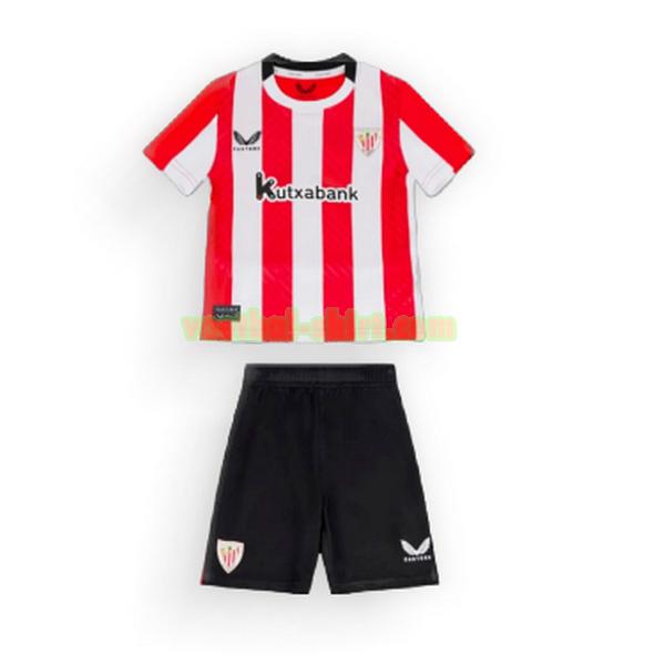 athletic bilbao thuis shirt 2024 2025 rood wit kinderen