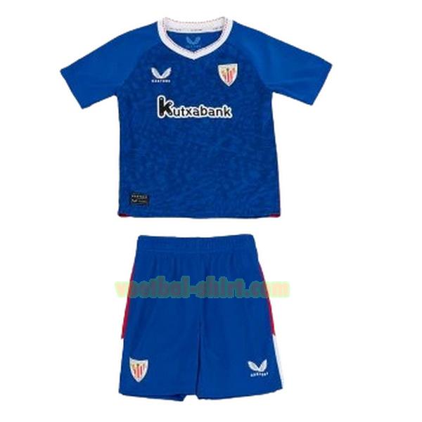 athletic bilbao uit shirt 2024 2025 blauw kinderen