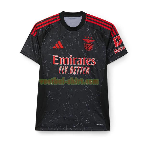 benfica uit shirt 2024 2025 zwart mannen