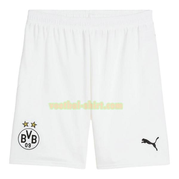 borussia dortmund 3e shorts 2024 2025 wit mannen