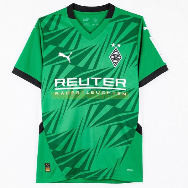 borussia monchengladbach uit shirt 2024 2025 thailand groen mannen