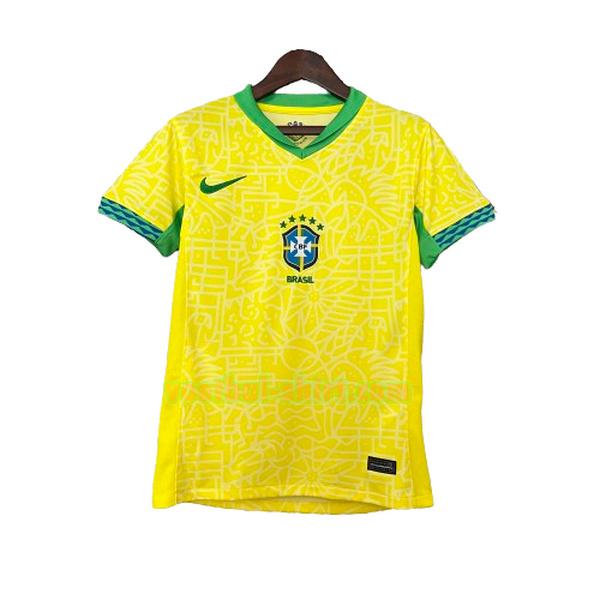 brazilië thuis shirt 2024 geel dames