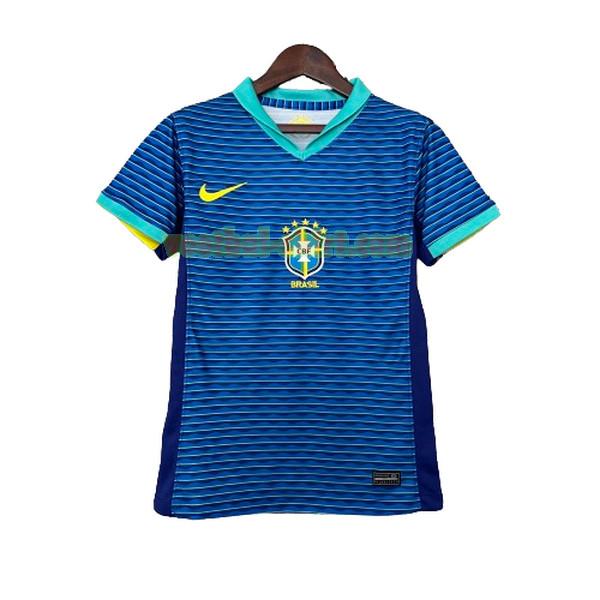 brazilië uit shirt 2024 blauw dames