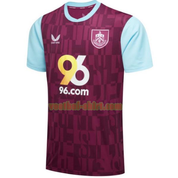 burnley thuis shirt 2024 2025 thailand rood mannen