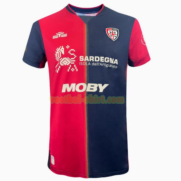 cagliari 3e shirt 2024 2025 thailand blauw rood mannen