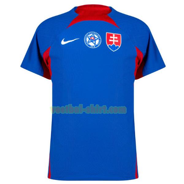 eslovaquia thuis shirt 2024 thailand blauw mannen