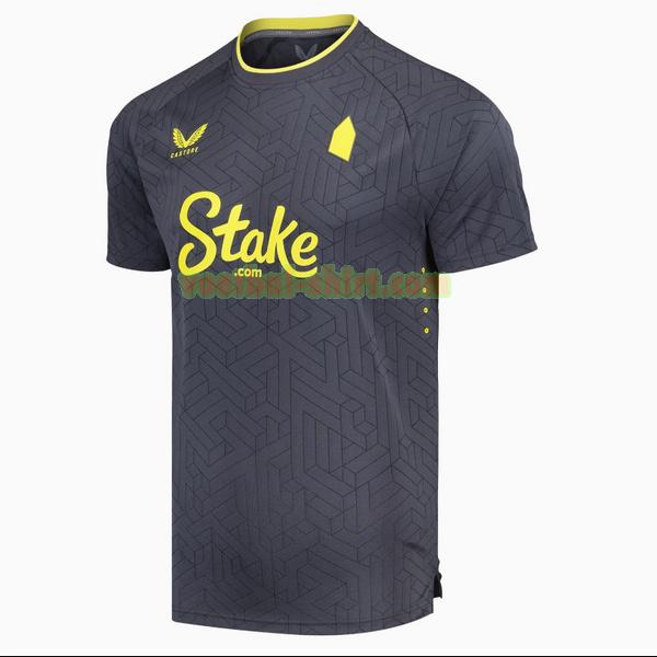 everton uit shirt 2024 2025 thailand zwart mannen