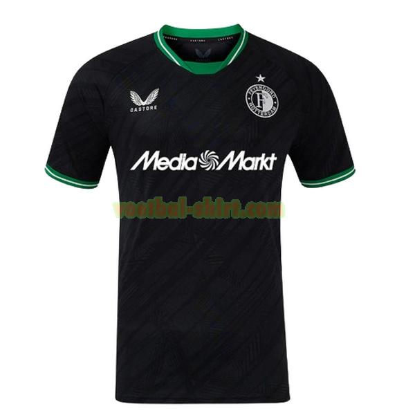 feyenoord rotterdam uit shirt 2024 2025 thailand zwart mannen