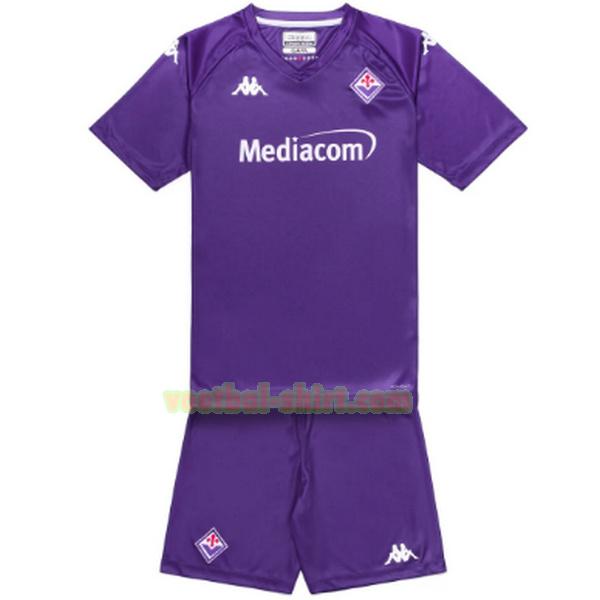 fiorentina thuis shirt 2024 2025 purple kinderen