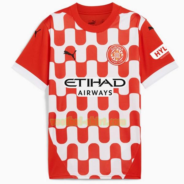 girona thuis shirt 2024 2025 thailand rood wit mannen