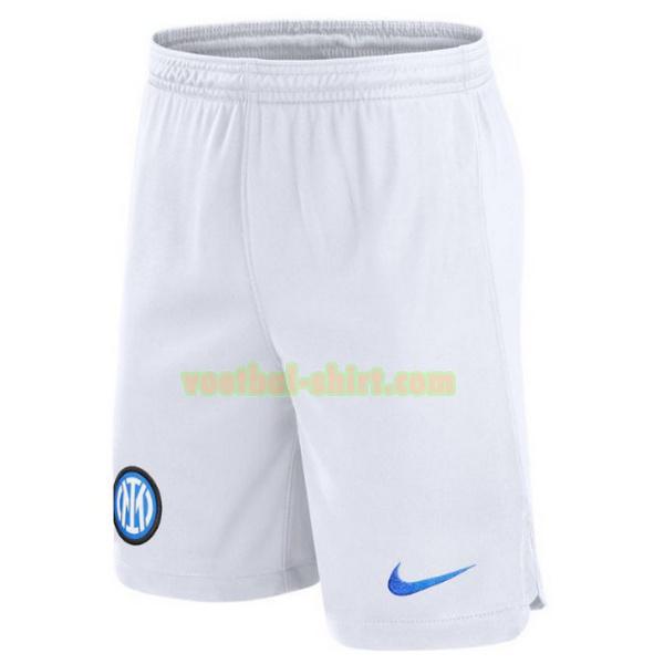 inter milan 3e shorts 2024 2025 blauw wit mannen