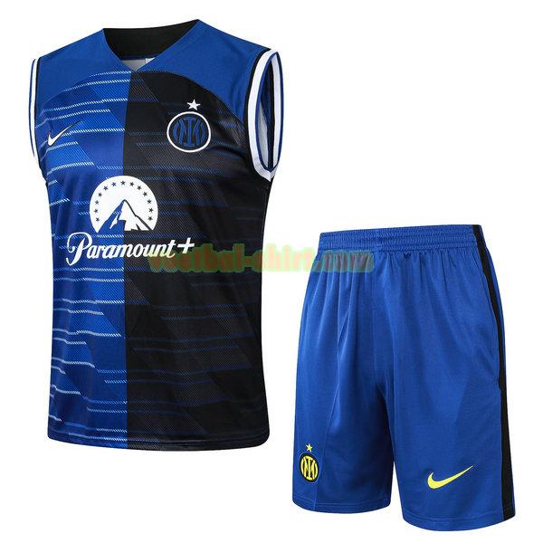 inter milan set vest 2024 2025 blauw mannen