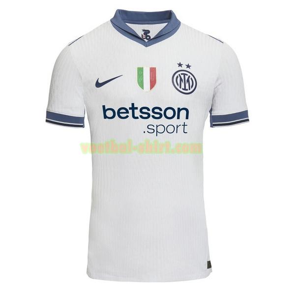 inter milan uit shirt 2024 2025 blauw wit mannen