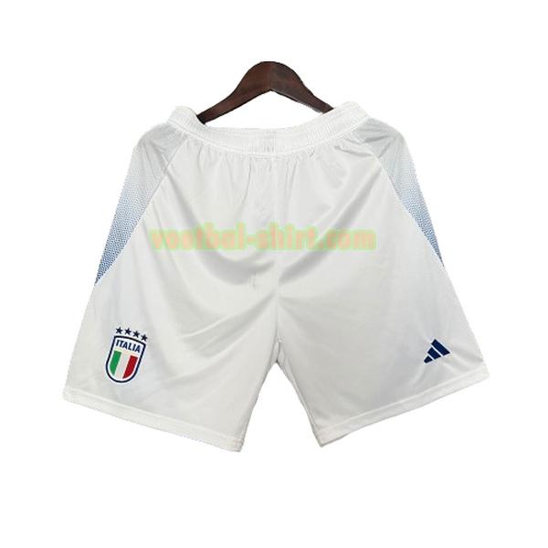 italië thuis shorts 2024 wit mannen