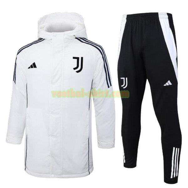 juventus set cotton padded clothes 2024 2025 wit mannen