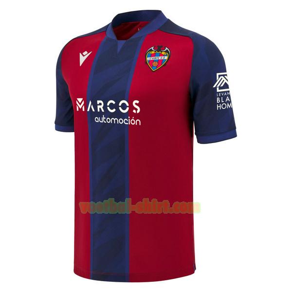 levante ud thuis shirt 2024 2025 thailand rood blauw mannen