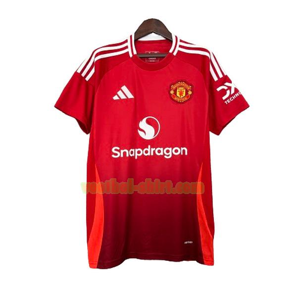 manchester united thuis shirt 2024 2025 thailand rood mannen