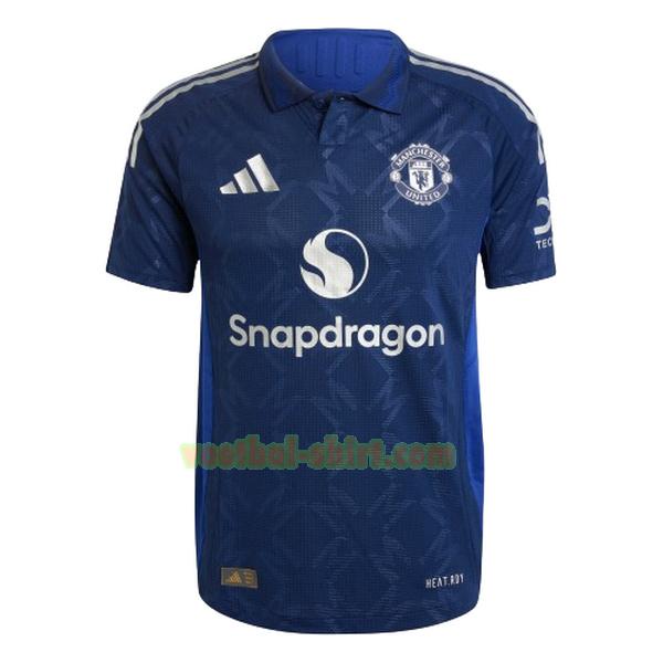 manchester united uit shirt 2024 2025 thailand blauw mannen