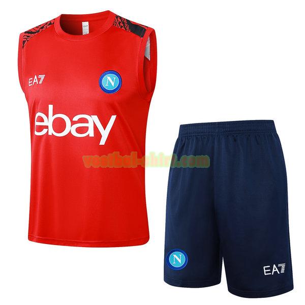 napoli set vest 24 25 rood mannen