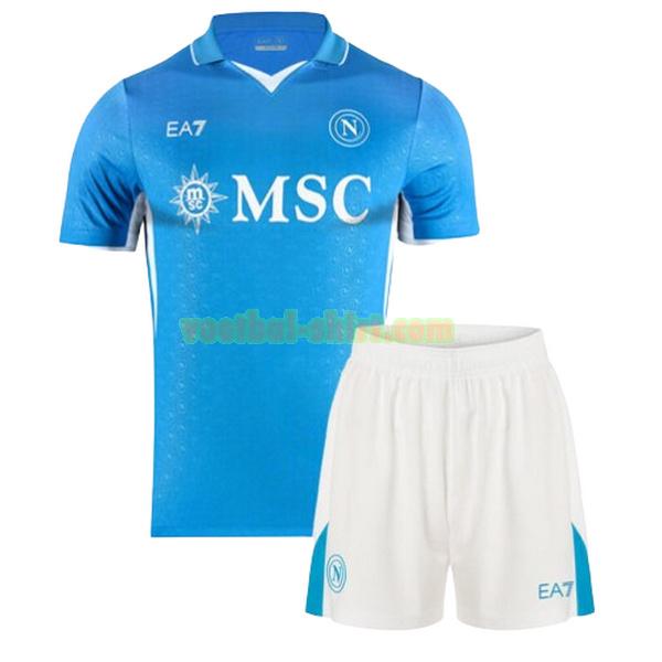 napoli thuis shirt 2024 2025 blauw kinderen