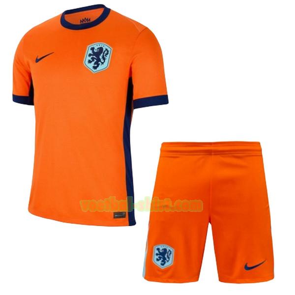 nederland thuis shirt 2024 oranje kinderen