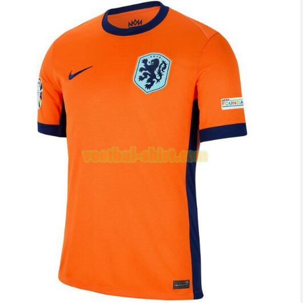 nederland thuis shirt 2024 oranje mannen