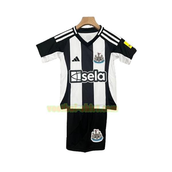 newcastle united prima maglia 2024 2025 nero bianco bambino