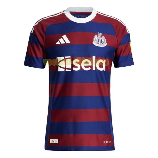 newcastle united uit shirt 2024 2025 thailand rood blauw mannen