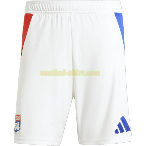 olympique lyon thuis shorts 2024 2025 wit mannen