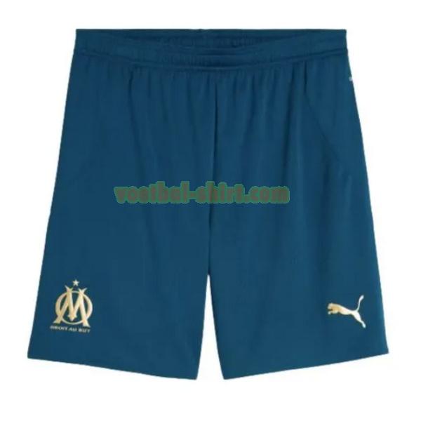 olympique marseille uit shorts 2024 2025 blauw mannen