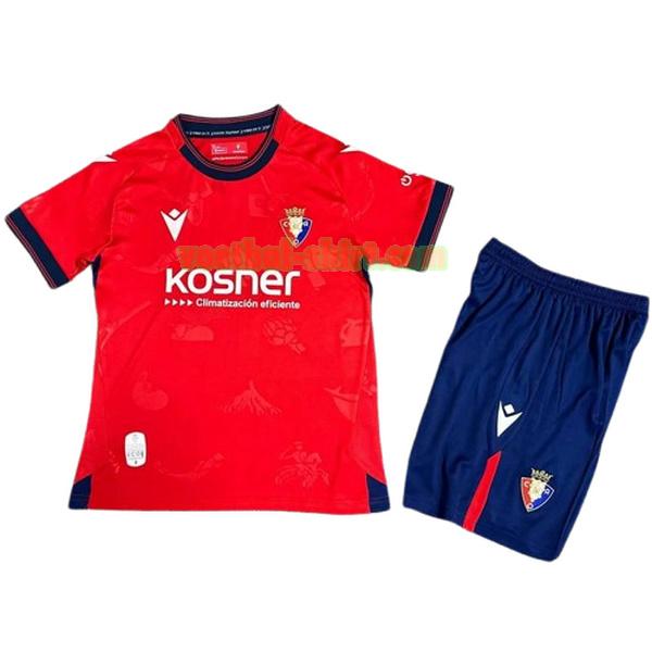 osasuna thuis shirt 2024 2025 rood kinderen