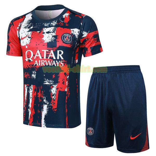 paris saint germain set entrenamiento 2024 2025 rood mannen