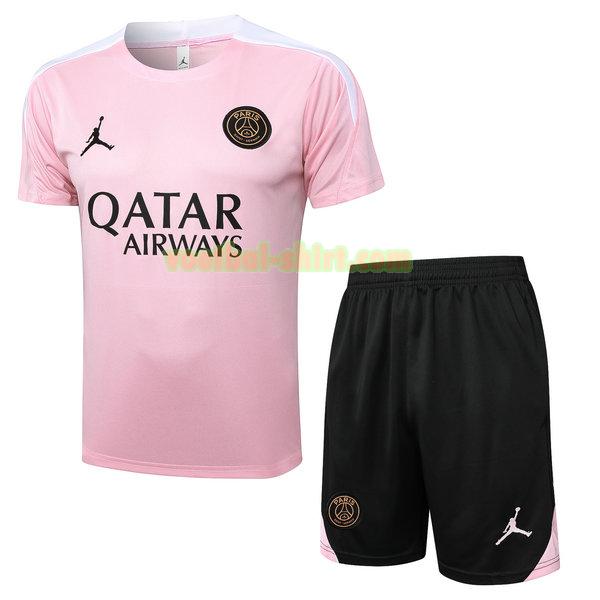 paris saint germain set entrenamiento 2024 2025 roze mannen