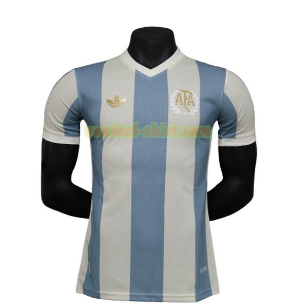 player argentinië special edition shirt 2024 blauw wit mannen