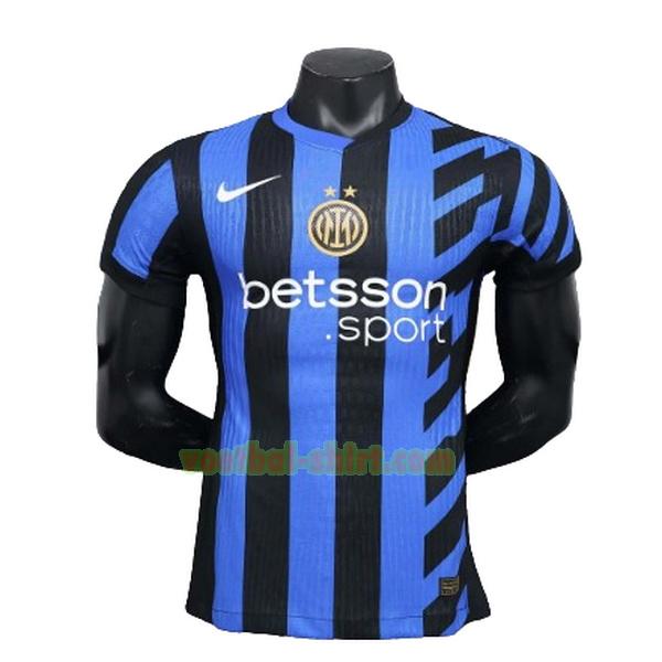 player inter milan thuis shirt 2024 blauw mannen