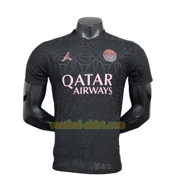 player paris saint germain special edition shirt 2024 2025 zwart mannen