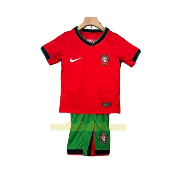 portugal thuis shirt 2024 rood dames
