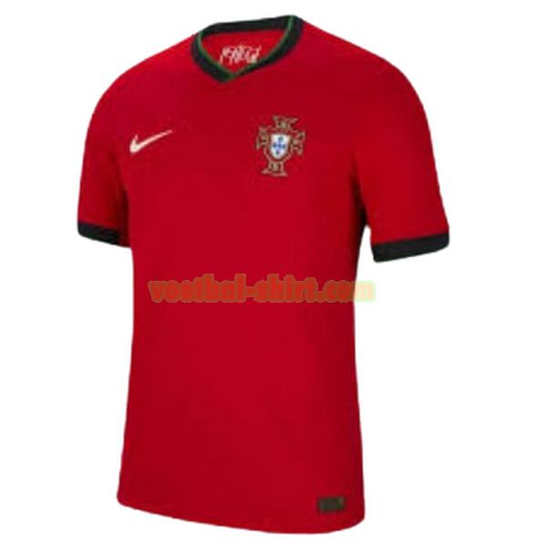 portugal thuis shirt 2024 rood mannen