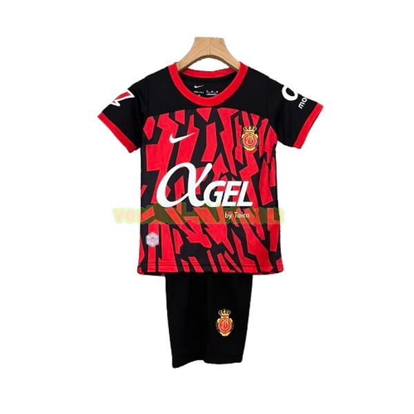 rcd mallorca thuis shirt 2024 2025 rood kinderen