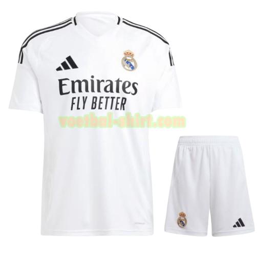 real madrid thuis shirt 2024 2025 wit kinderen