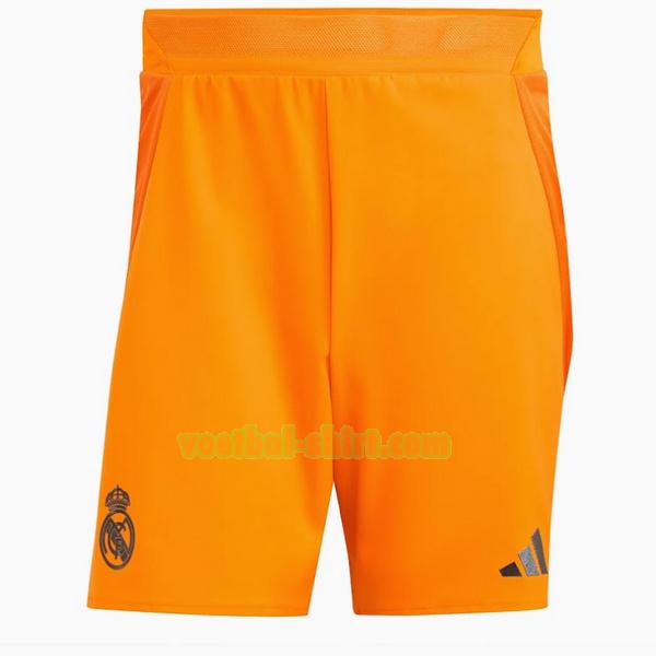 real madrid thuis shorts 2024 2025 oranje mannen