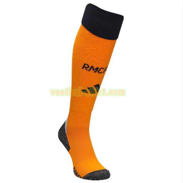 real madrid uit sokken 2024 2025 oranje mannen